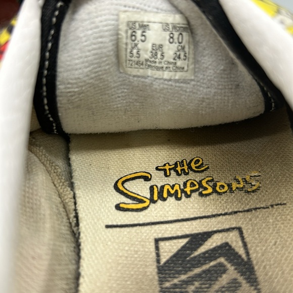 Vans The Simpsons Bart Simpson shoes - Picture 9 of 9